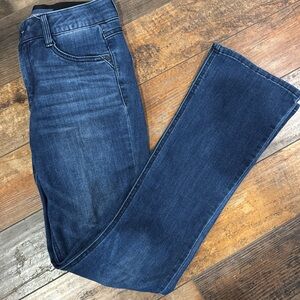 Democracy Dark Blue Straight Leg Jeans